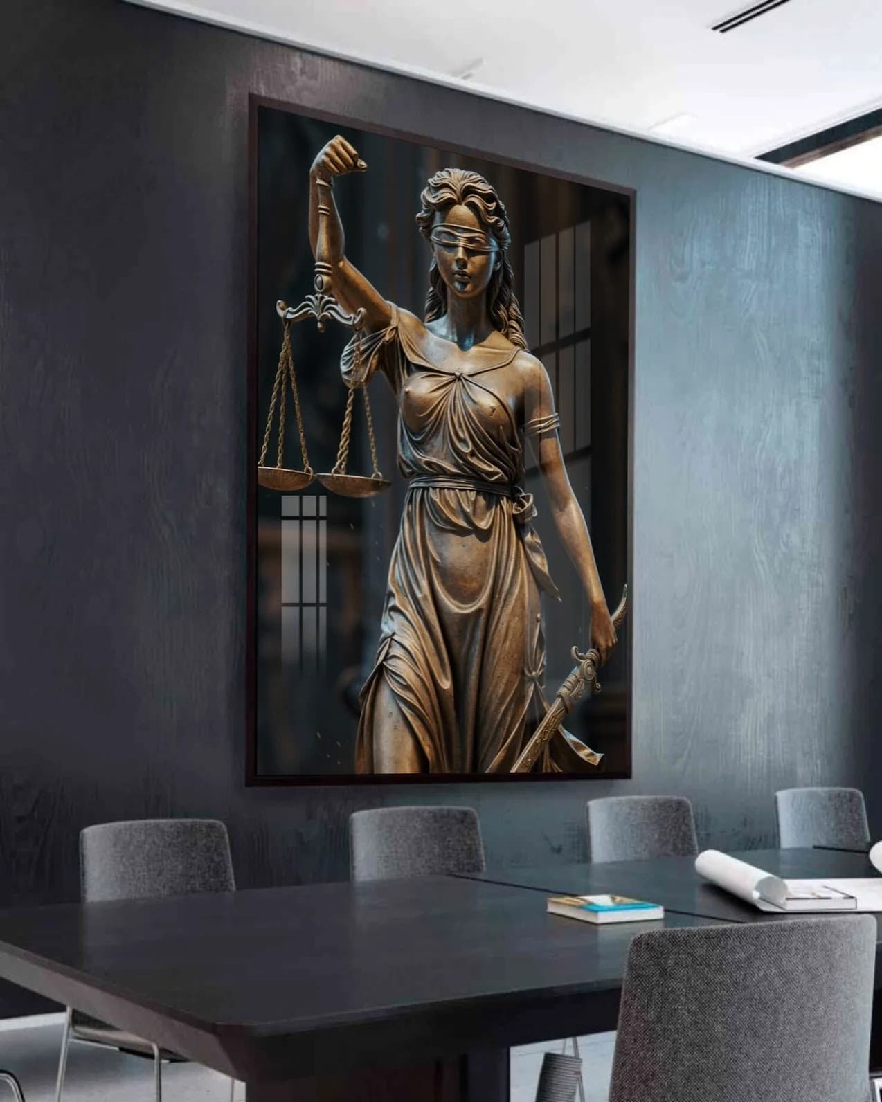 Quadro Themis Justiça Divina