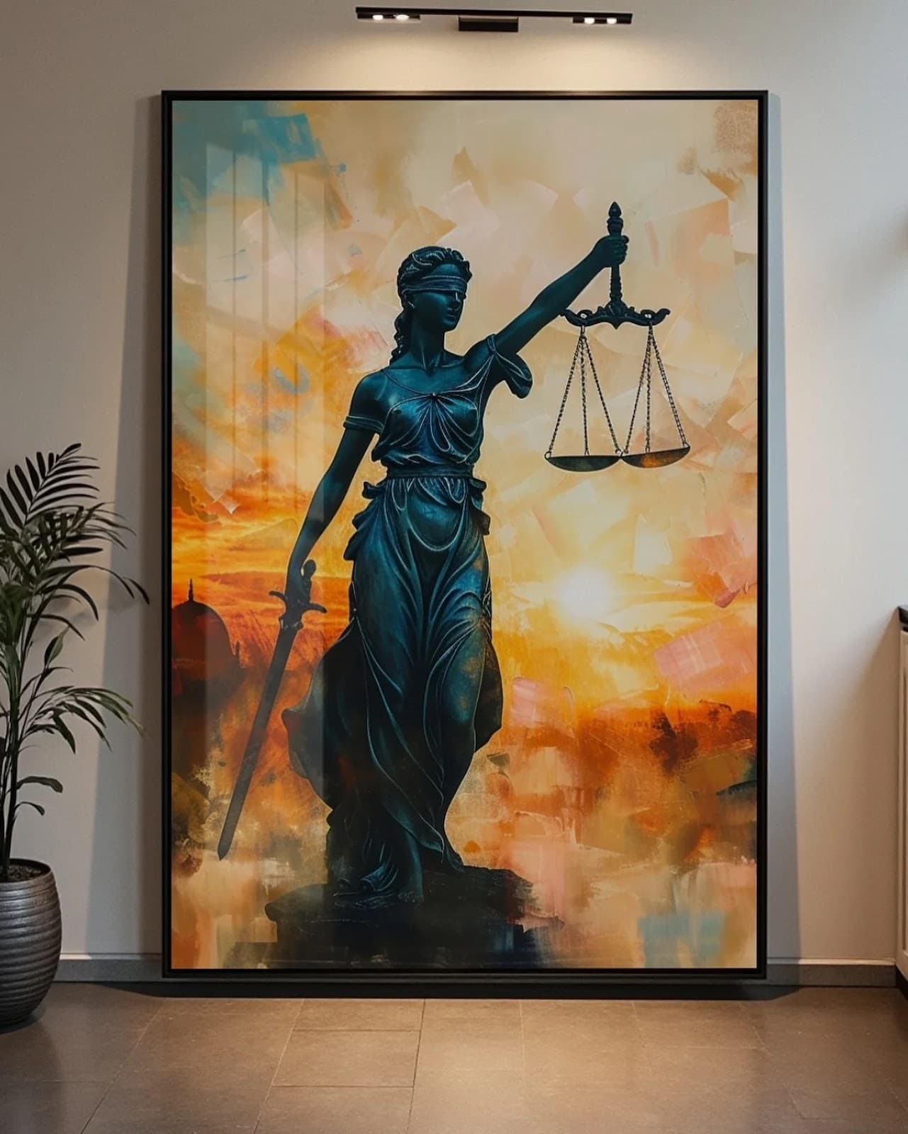 Quadro A Estátua da Verdade Eterna