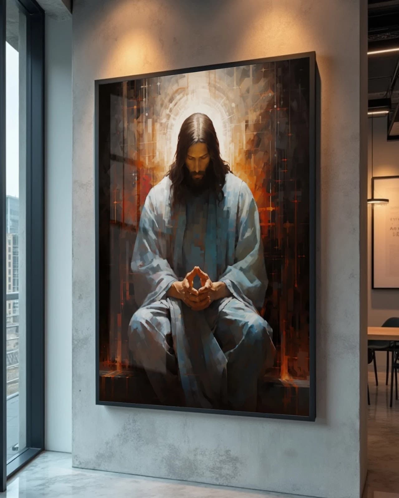 Quadro Redenção Luminosa