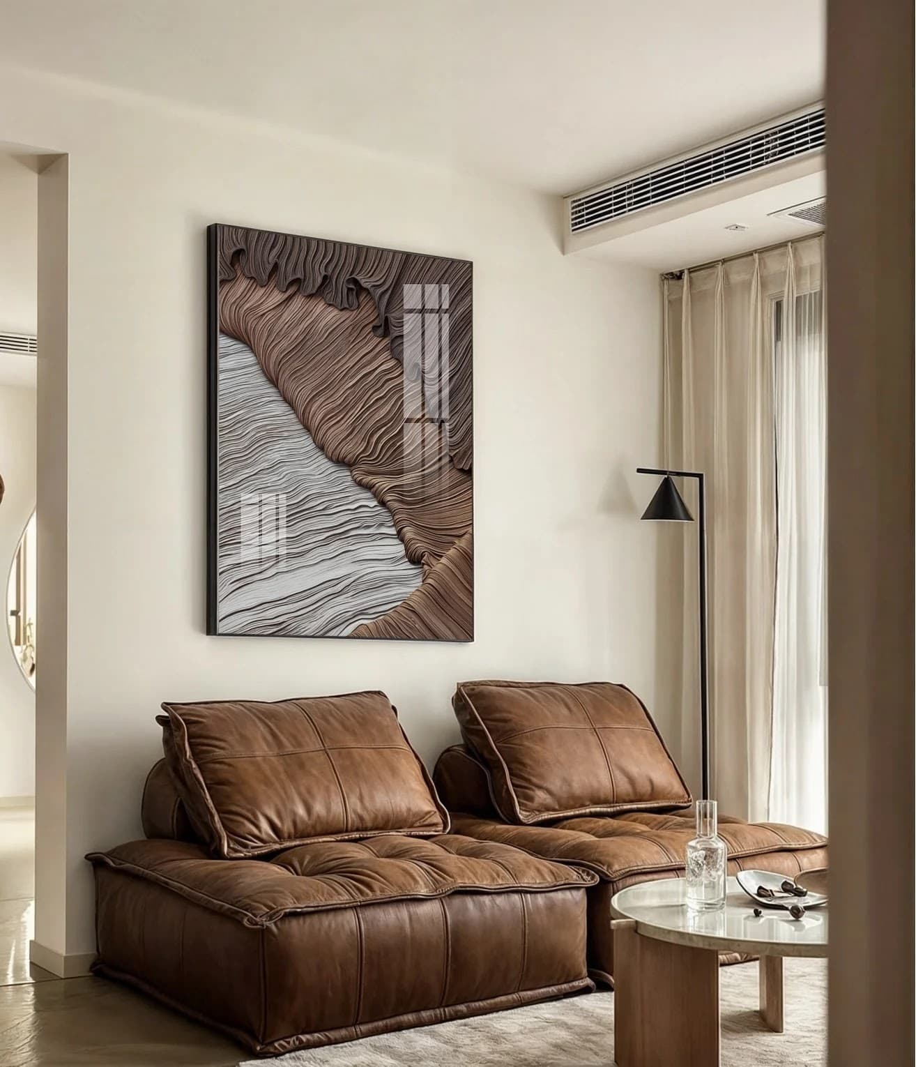 Quadro Camadas de Terra e Céu