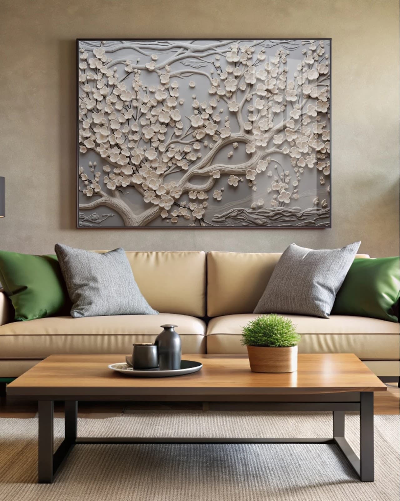 Quadro Silêncio em Flor