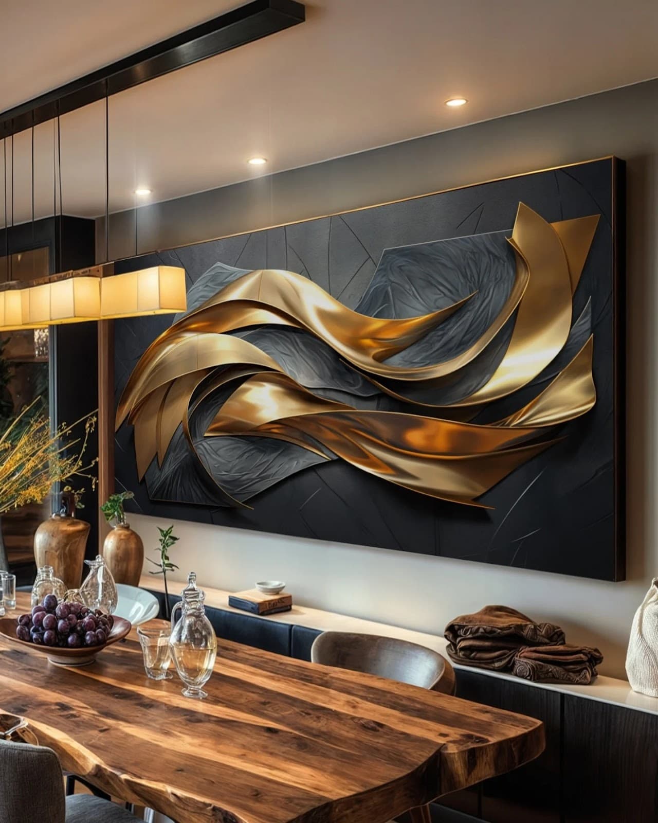 Quadro Linhas Soltas Liberdade