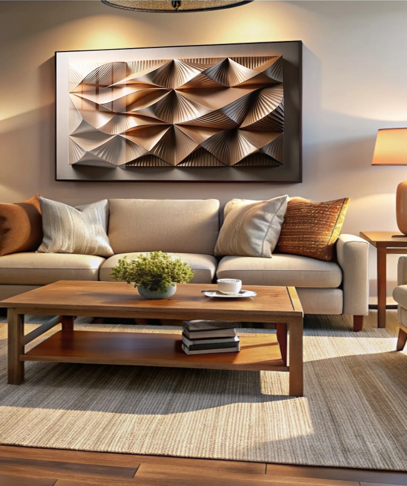 Quadro Arte que se Dobra no Tempo