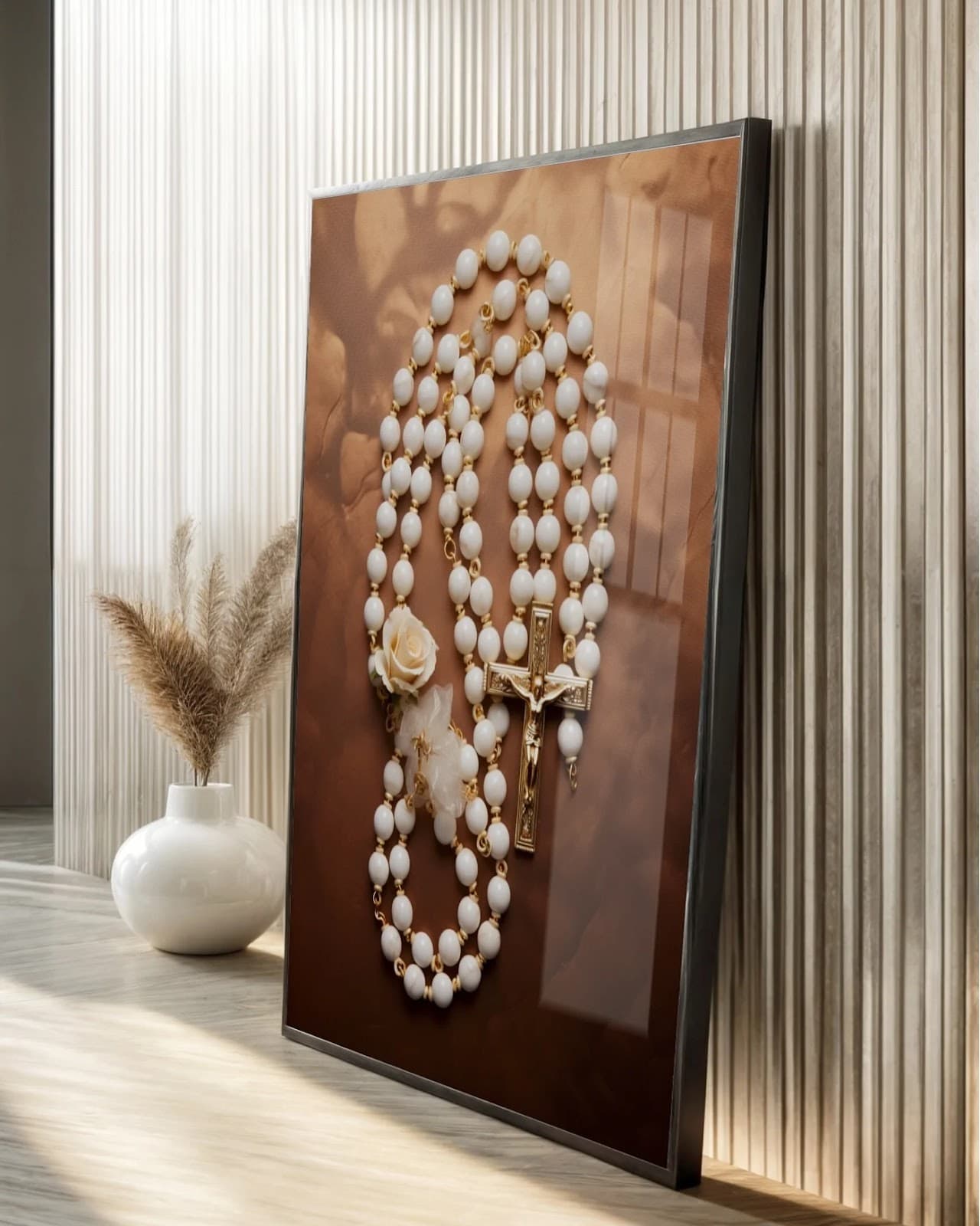 Quadro Rosário Sagrado