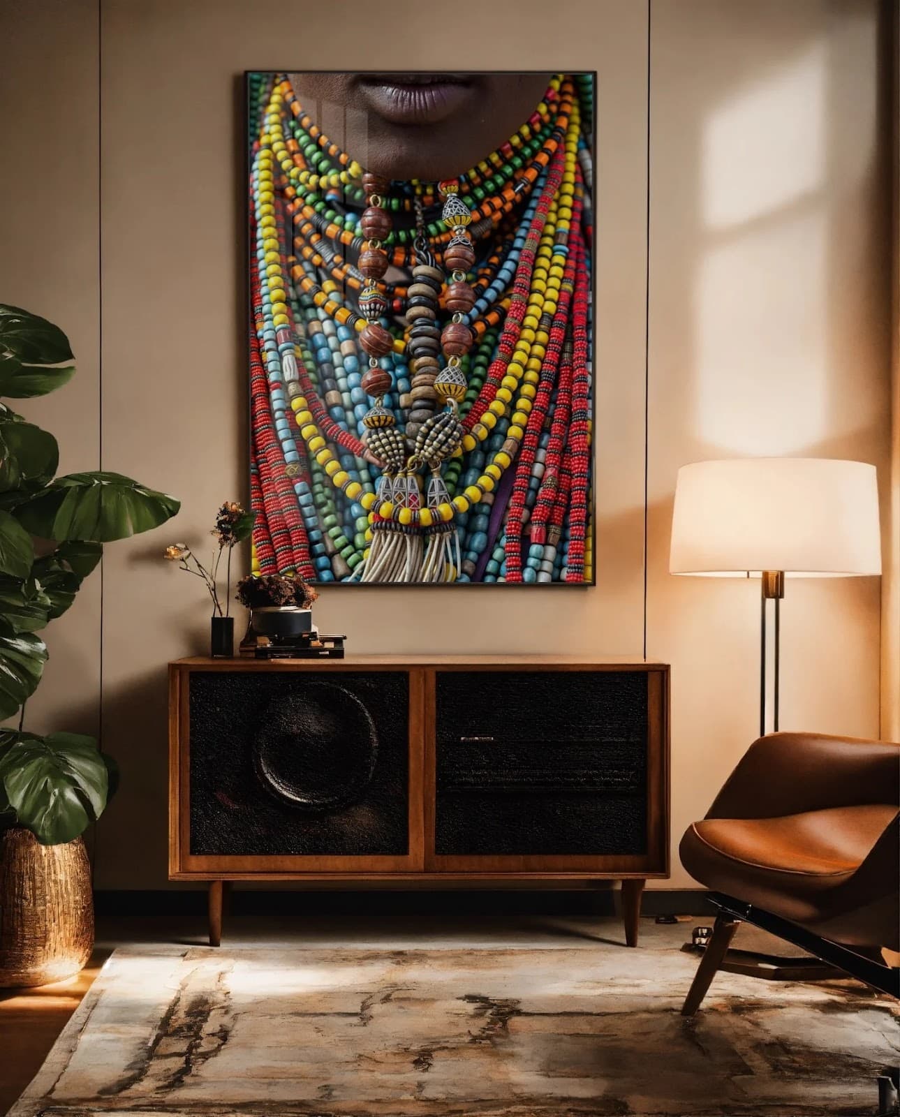Quadro Colares da Ancestralidade