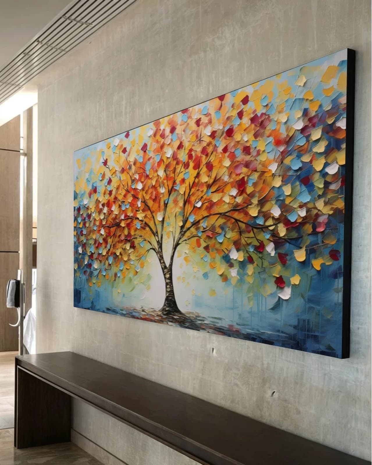 Quadro Árvore Viva de Cores