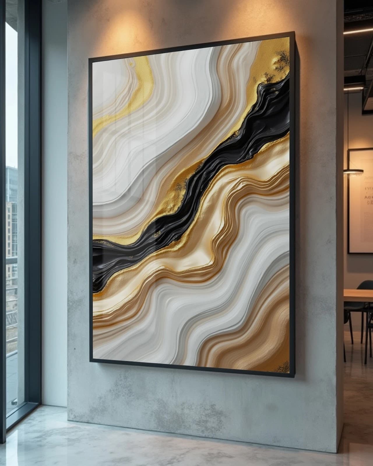 Quadro Luxo que Flui