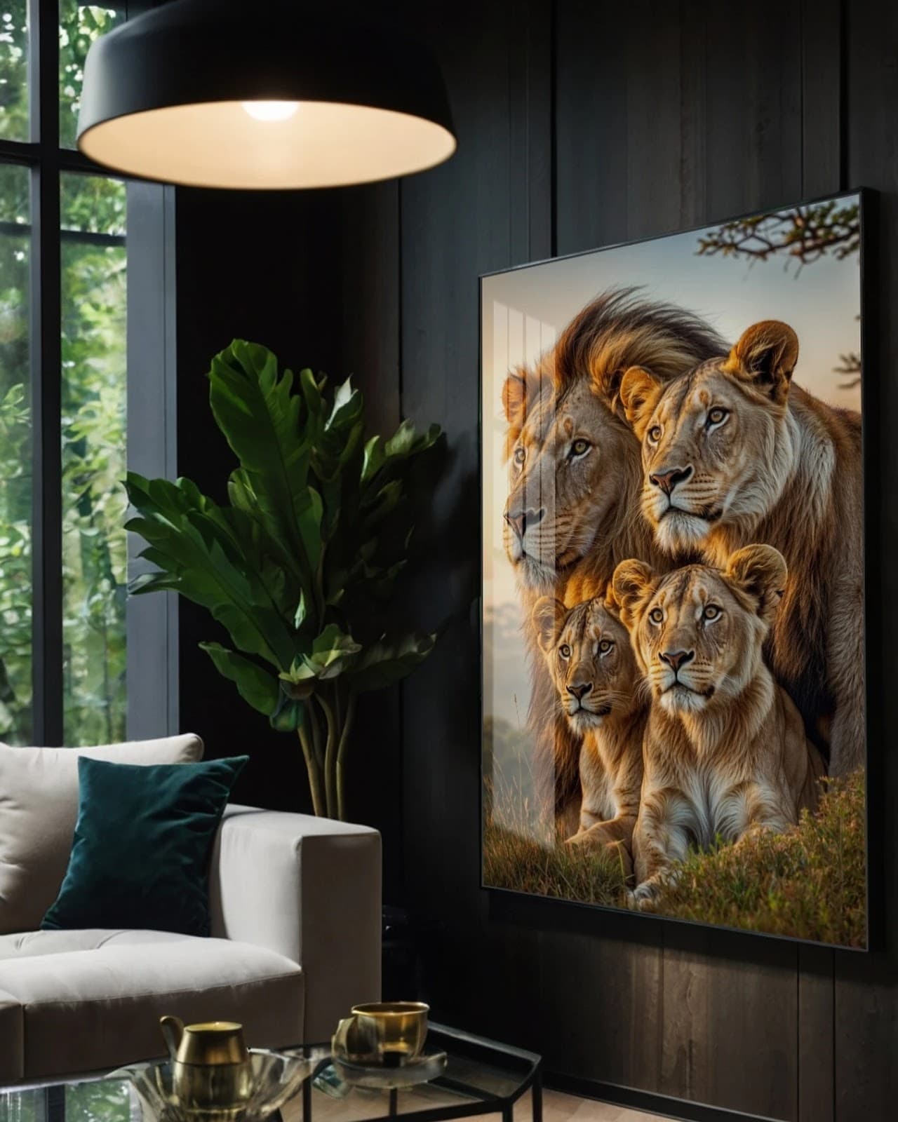 Quadro O Olhar do Rei