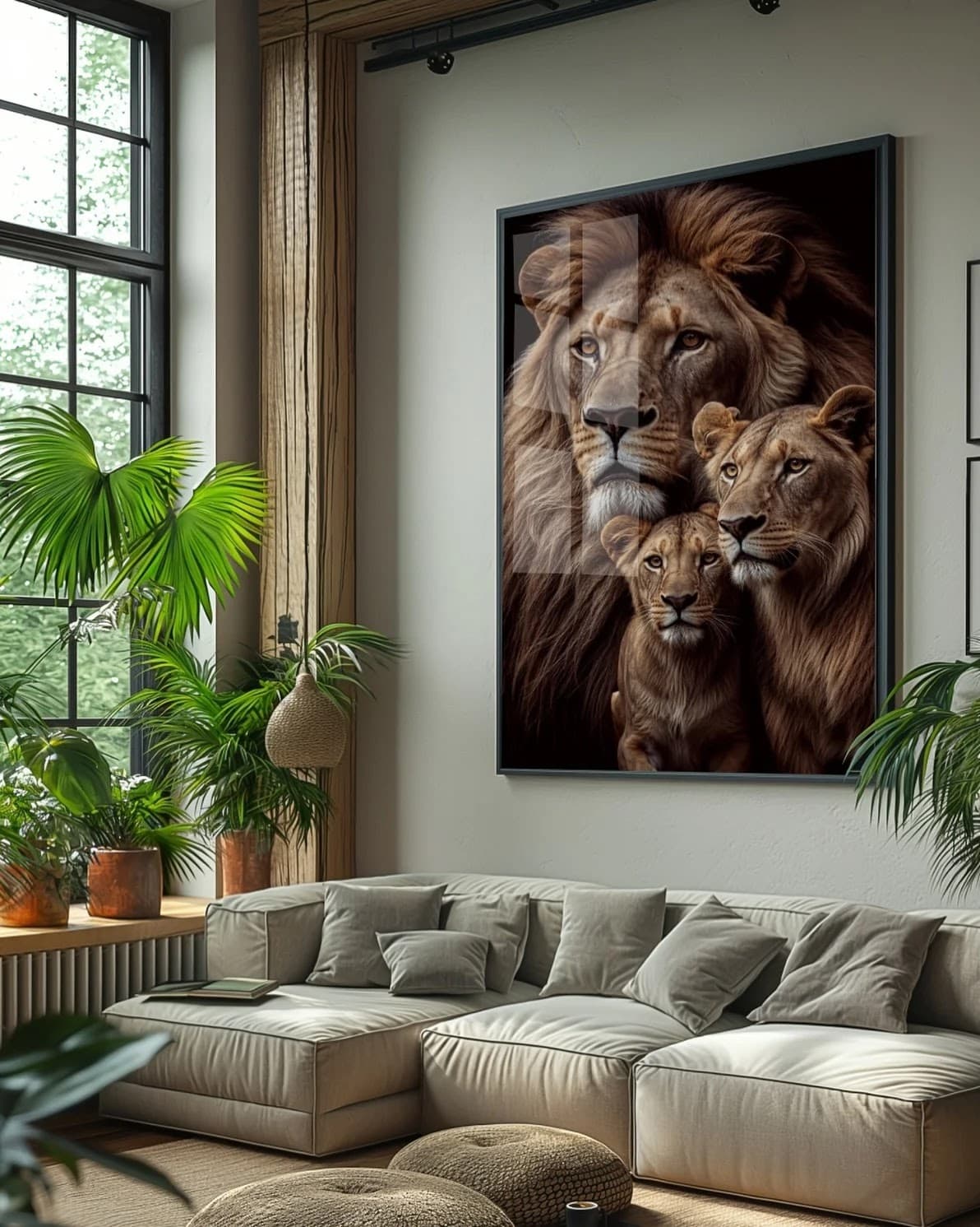 Quadro Leões da Nobreza