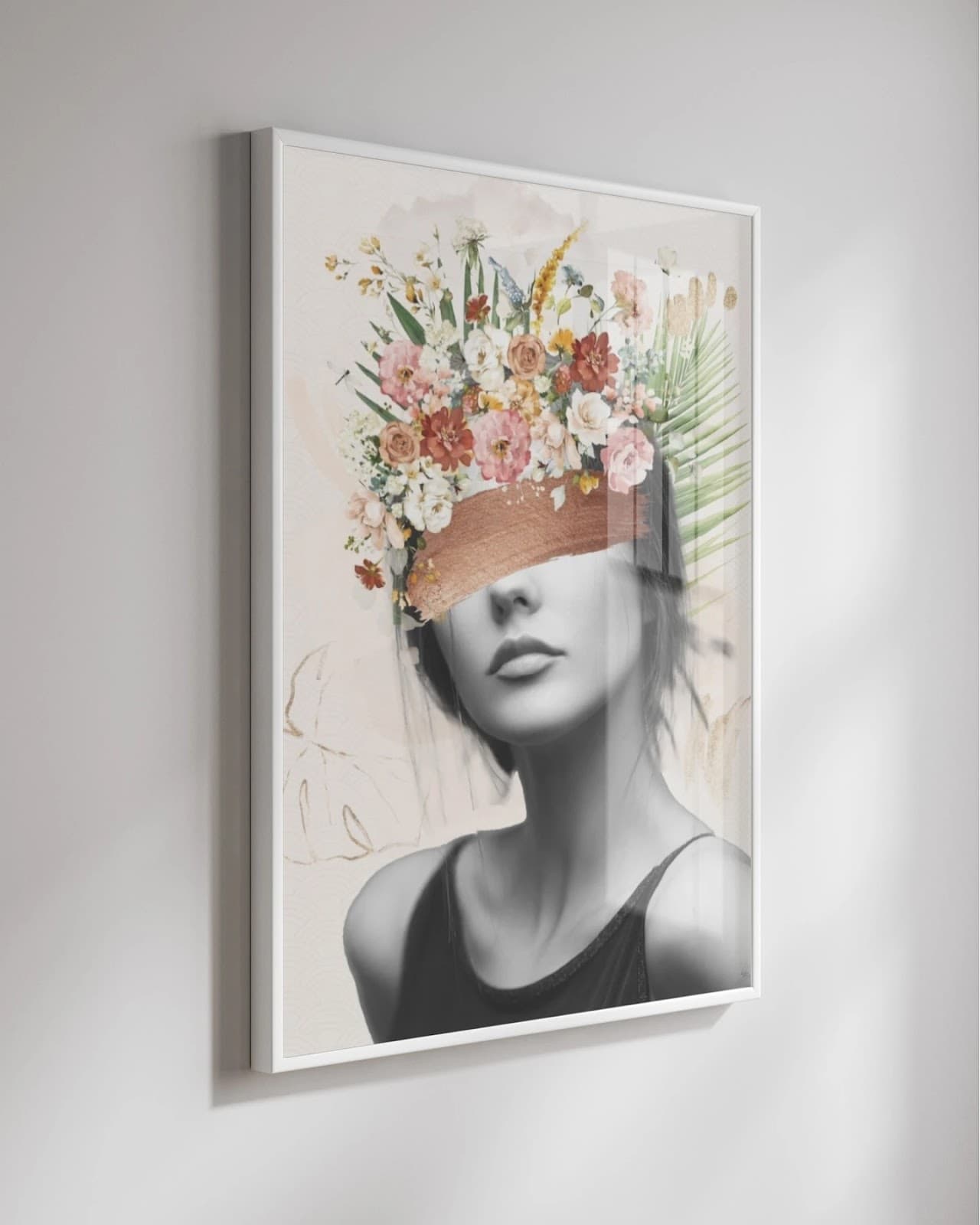 Quadro Jardim Interior