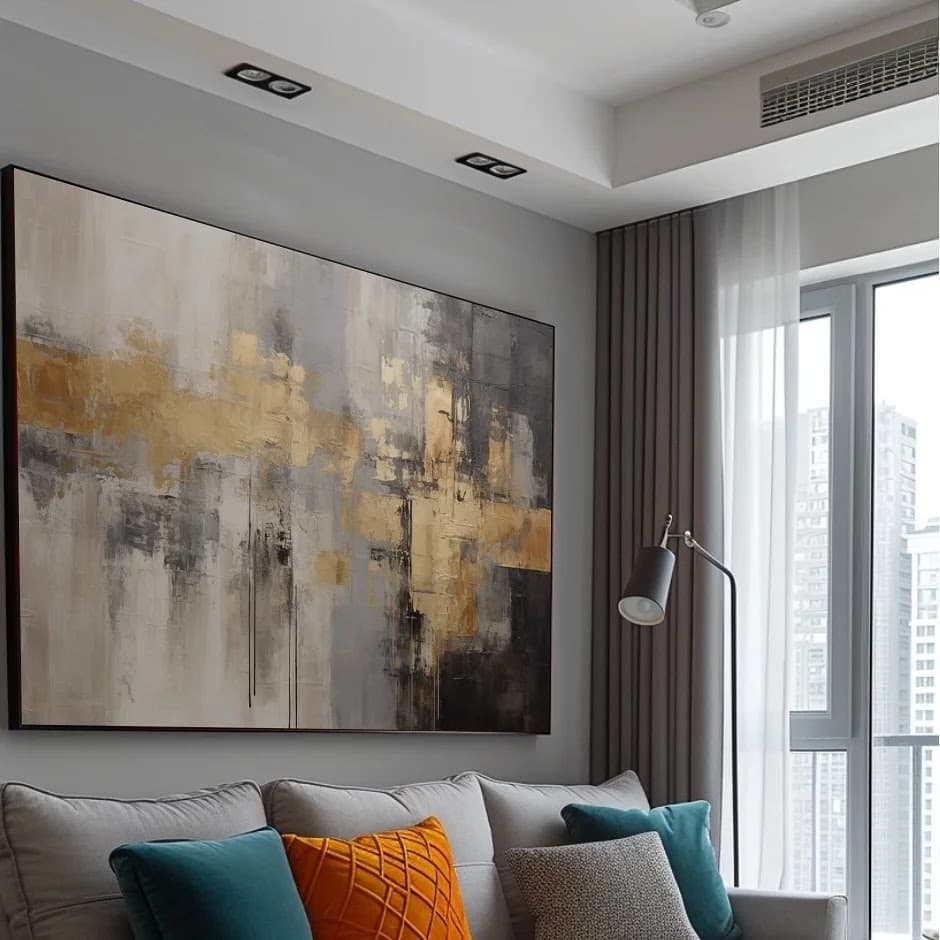 Quadro Cidades de Ouro e Cinza