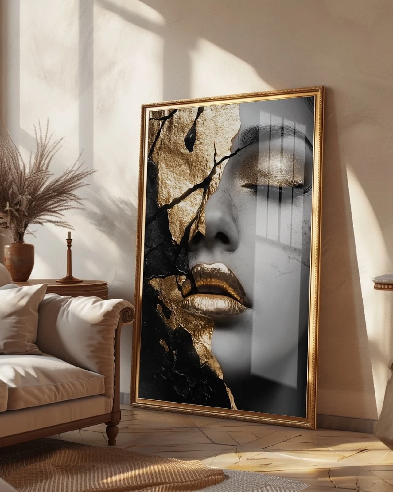 Quadro A Mulher que se Reconstrói