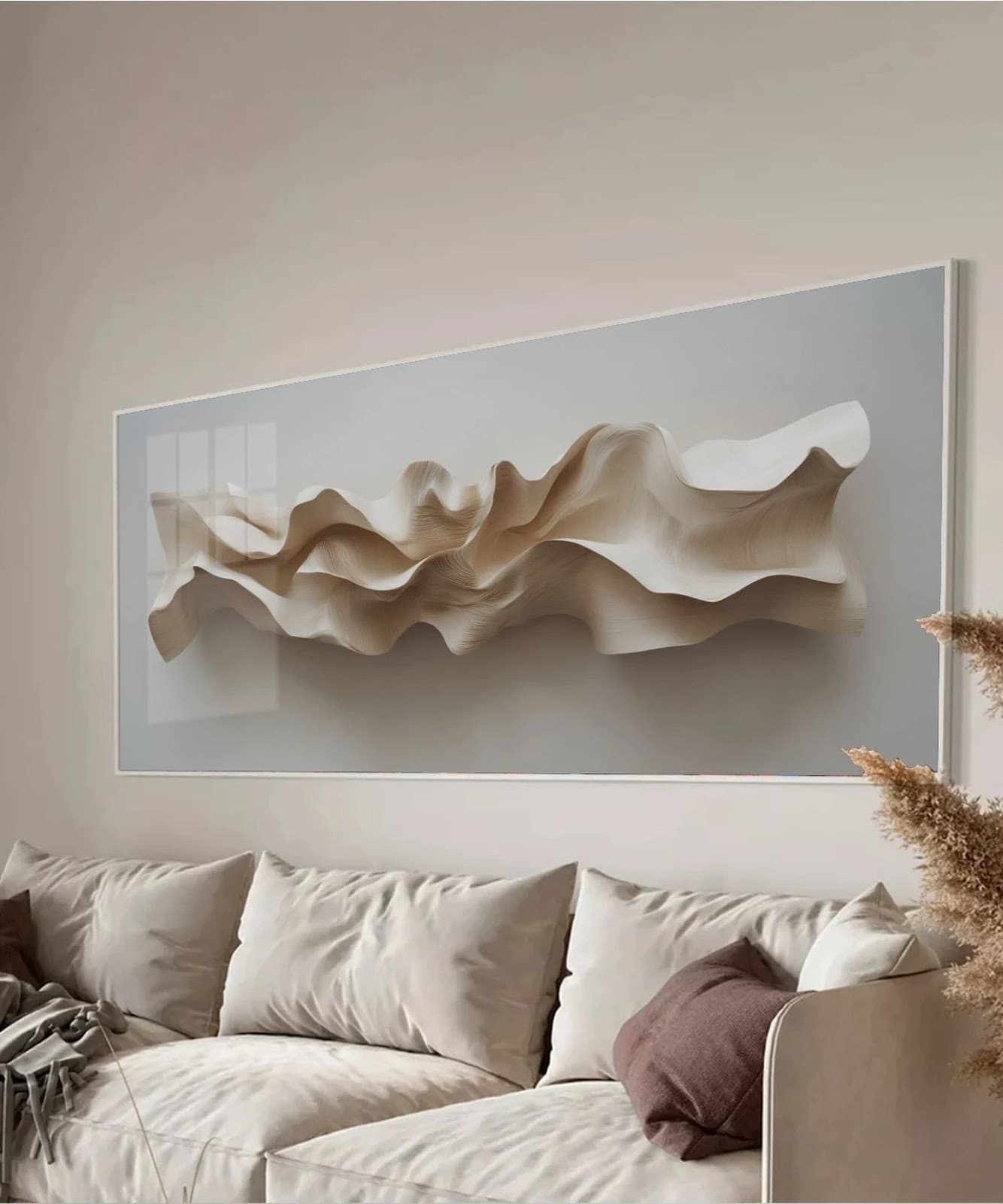 Quadro Deserto em Movimento
