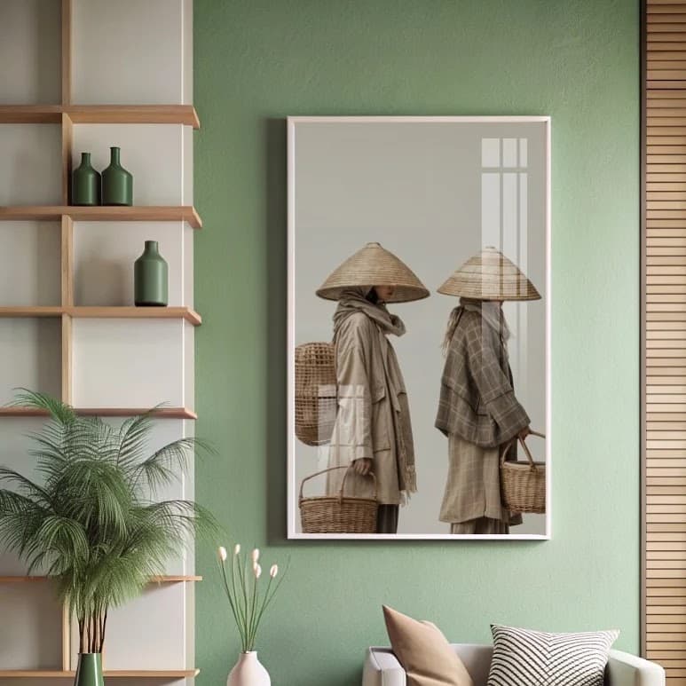 Quadro Figura em Contemplação