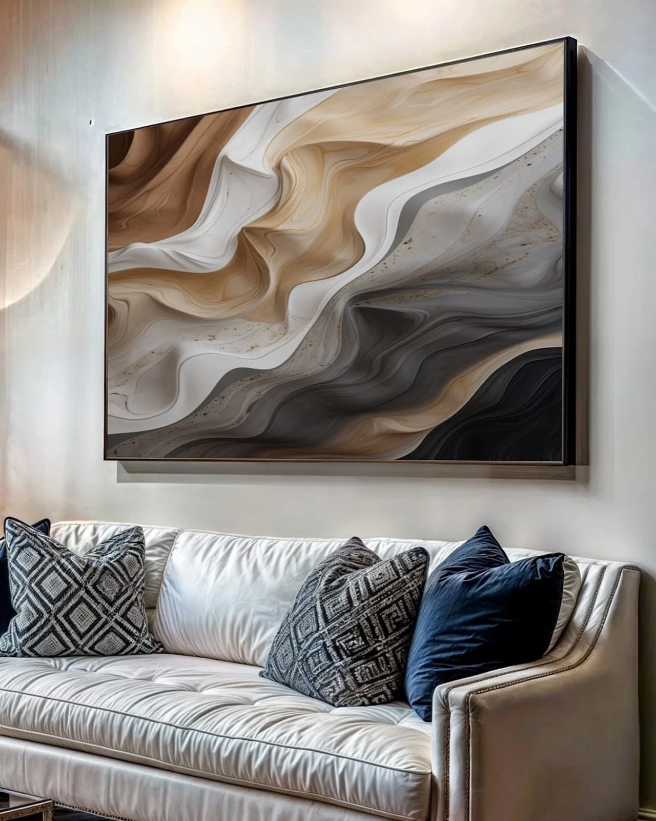 Quadro Fluxo de Areia e Alma