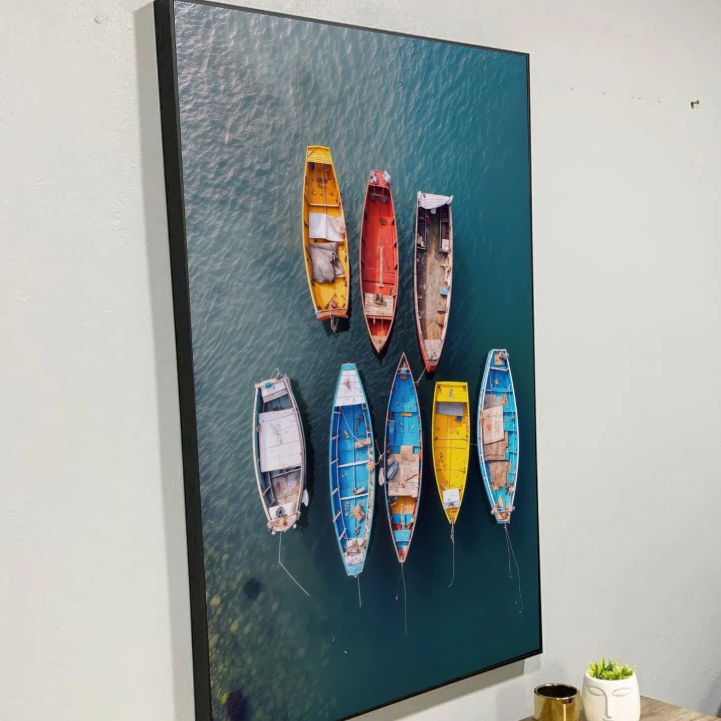 Quadro Encontros no Azul