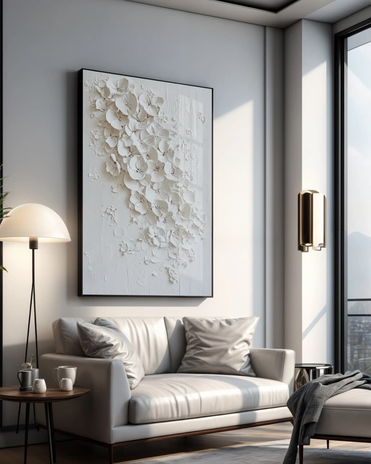 Quadro Chuva de Pétalas Eternas