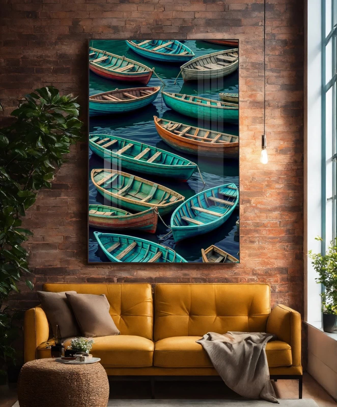 Quadro Barcos de Mil Cores