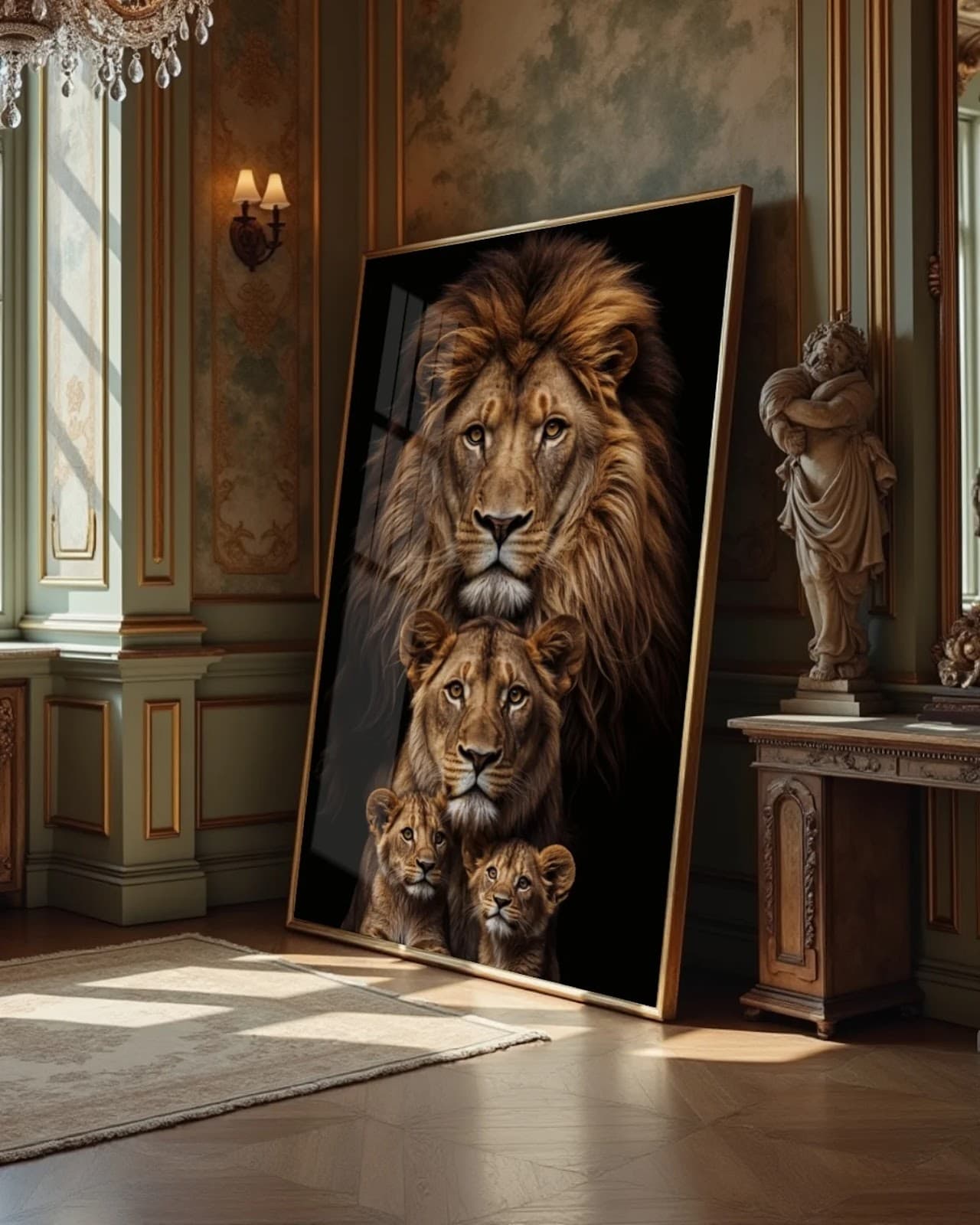 Quadro Realeza em Silêncio