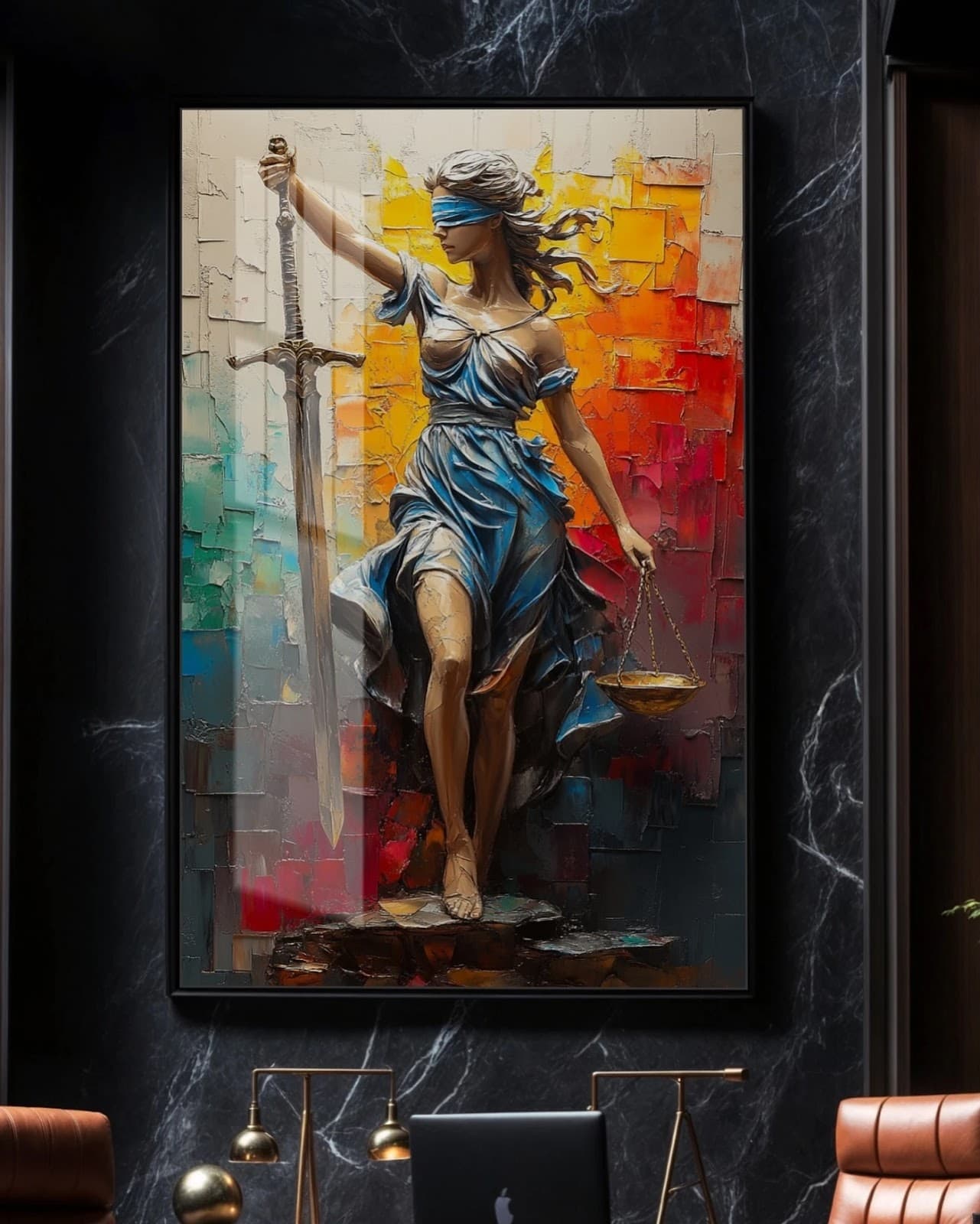 Quadro A Guardiã da Verdade