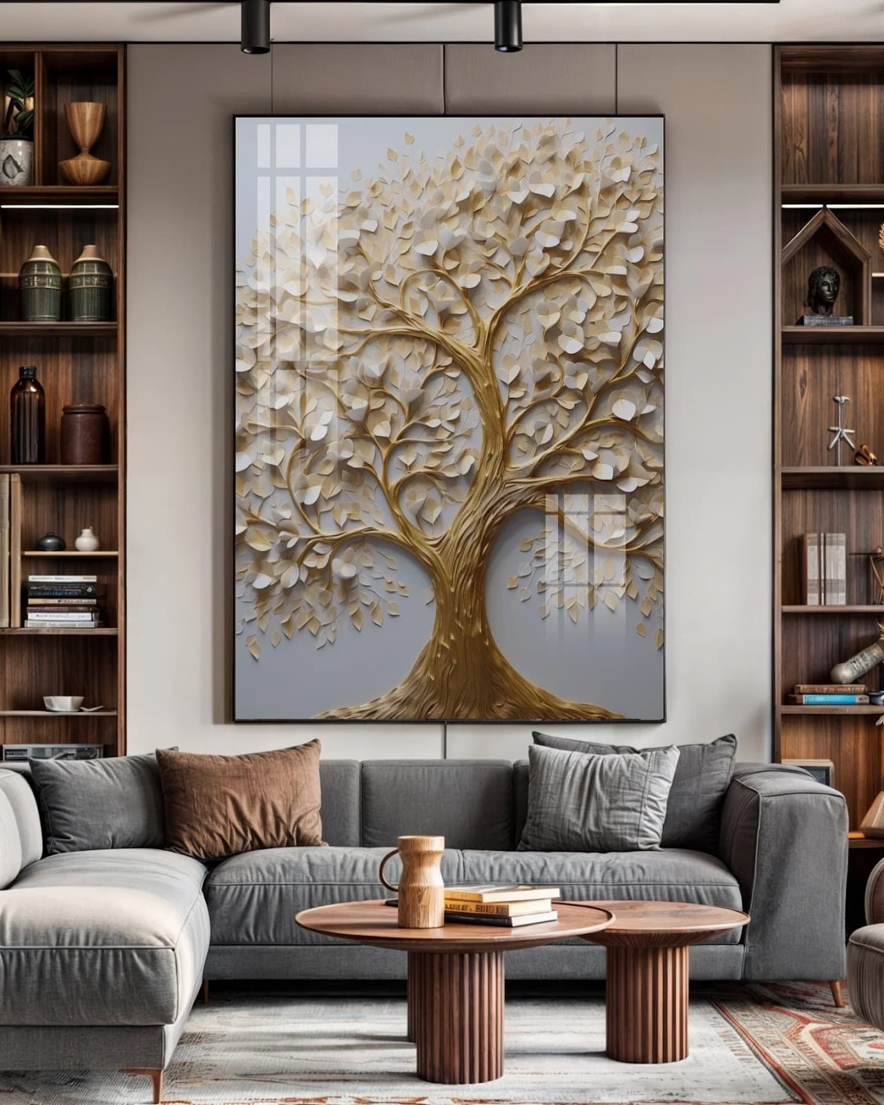 Quadro Raízes Tocam Eternidade