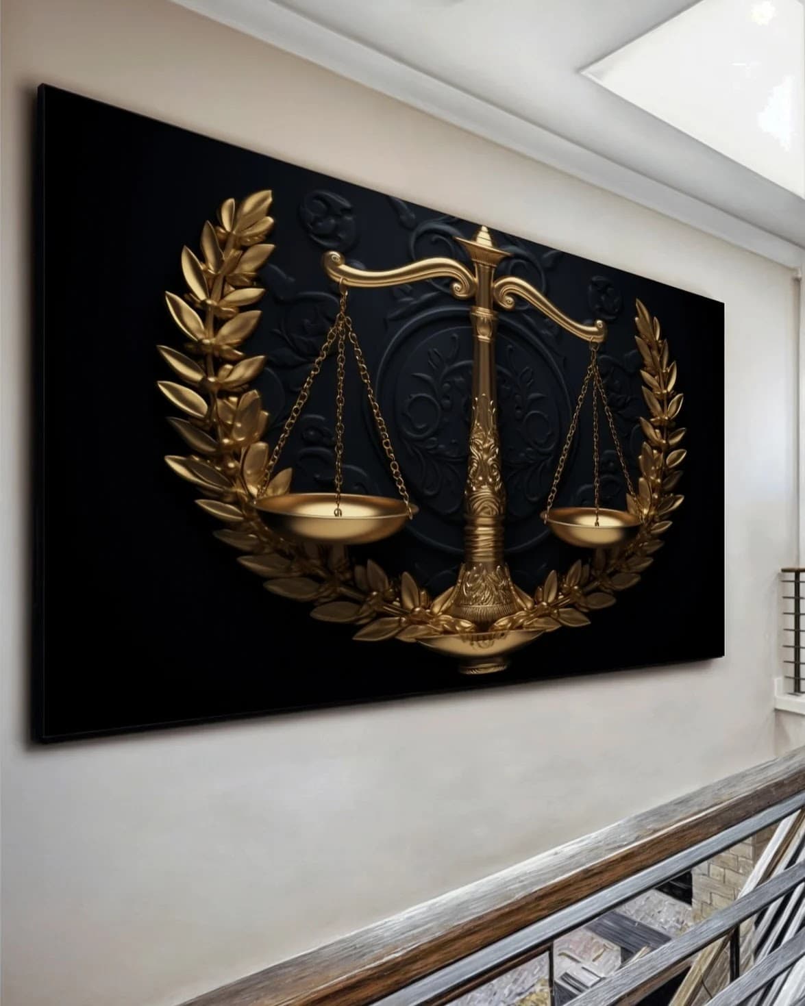 Quadro Justiça em Ouro e Preto