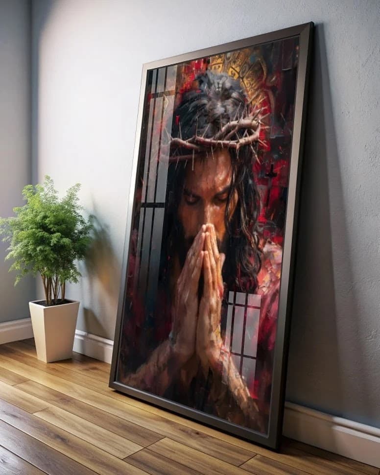 Quadro Jesus em Contemplação