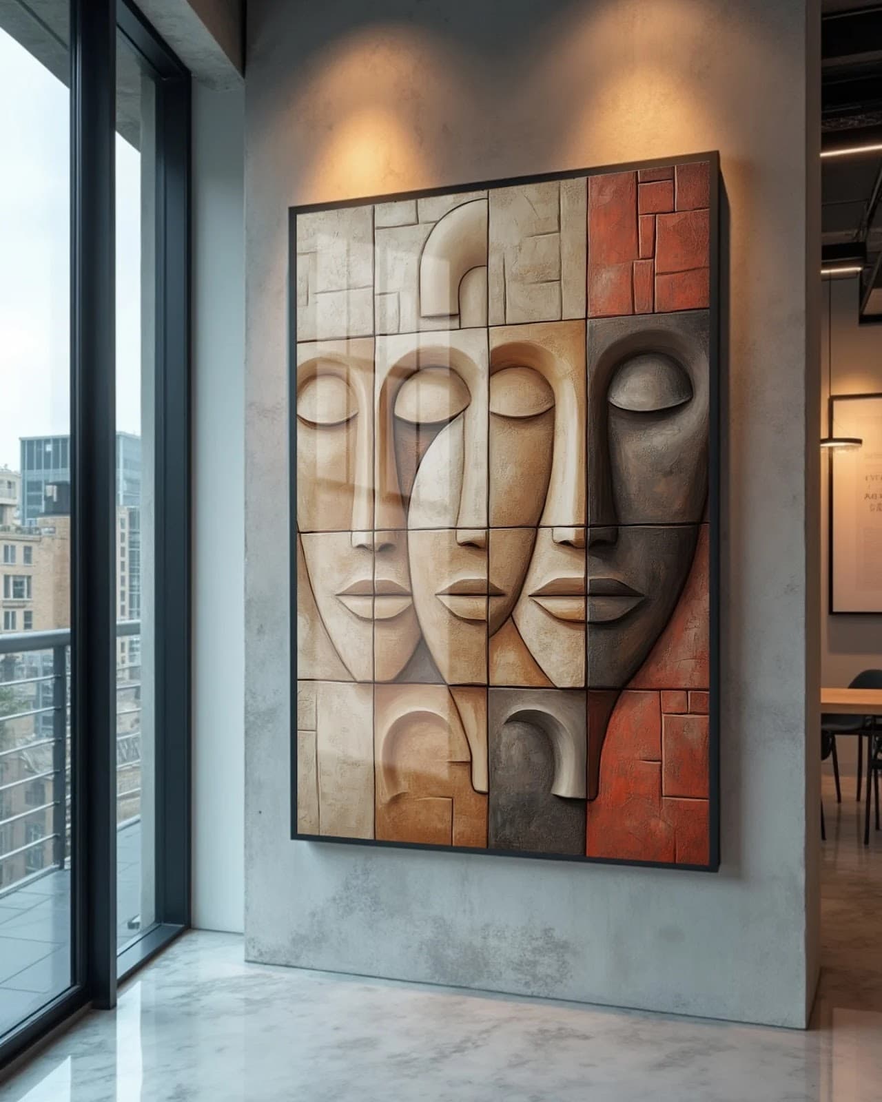 Quadro Faces da Multiplicidade