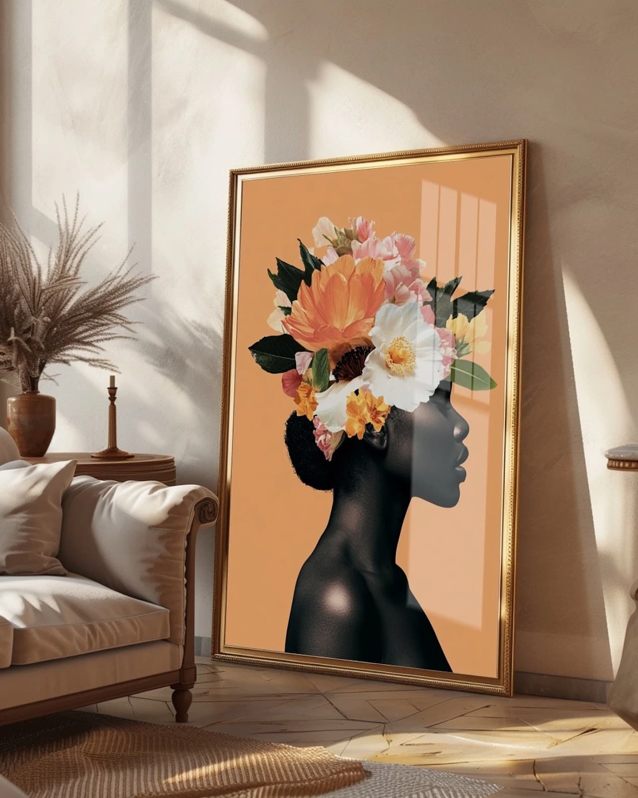 Quadro O Outono que a Envolve