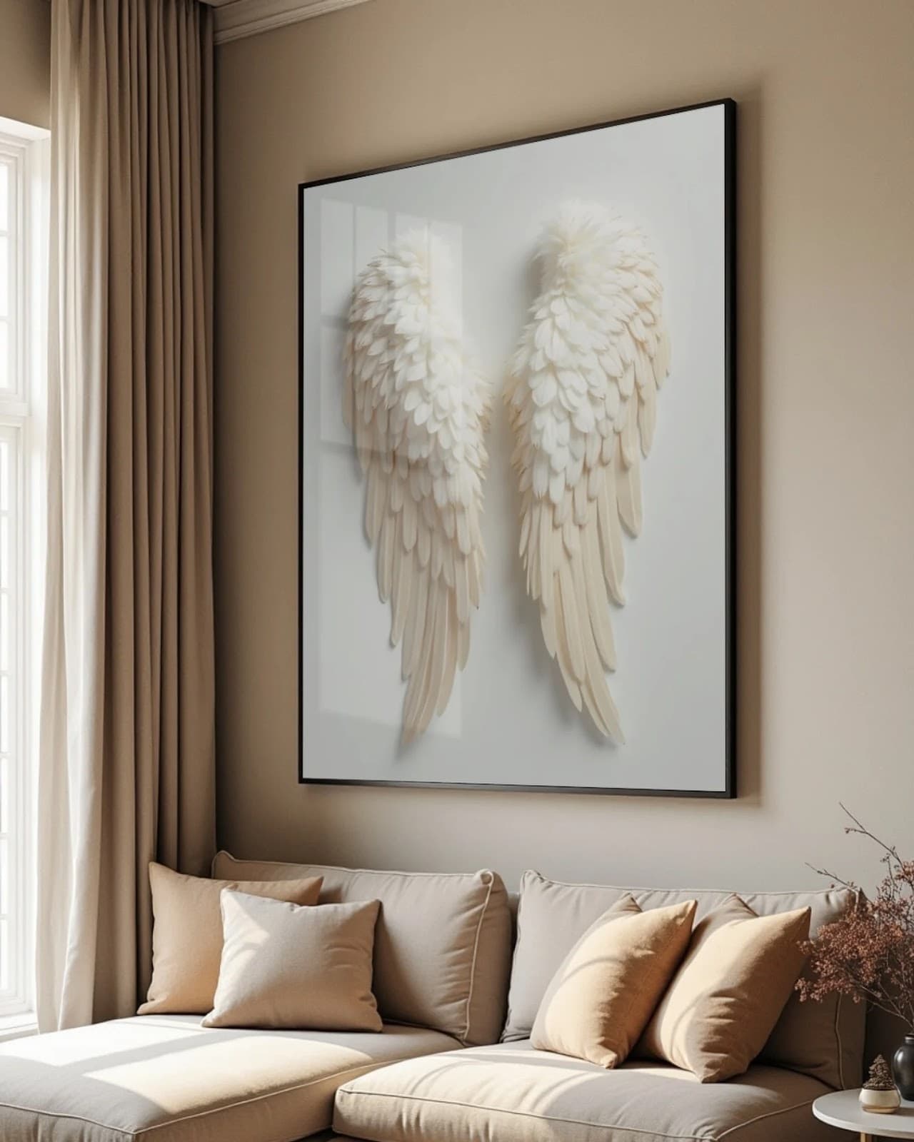 Quadro Asas Brancas