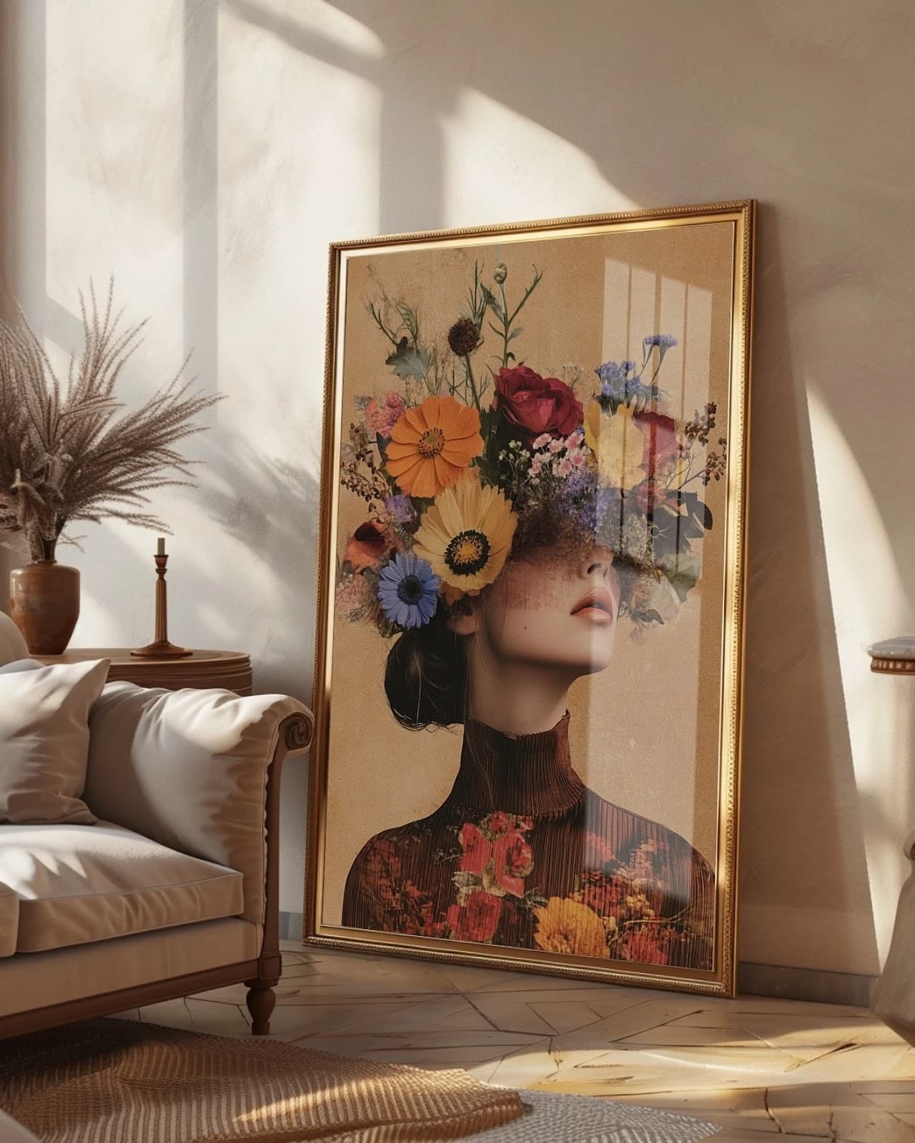 Quadro A Rainha das Flores