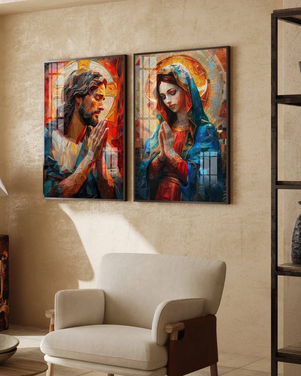 Dupla de Quadros Graça Divina
