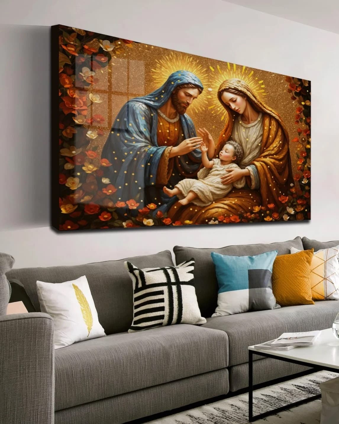 Quadro Natividade Glória Divina