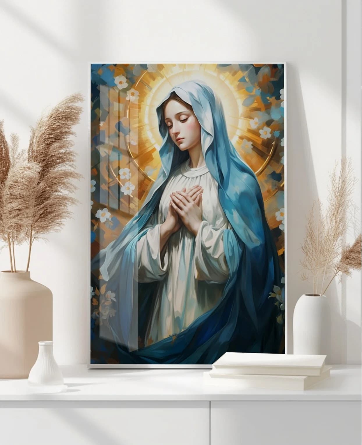 Quadro Virgem da Contemplação