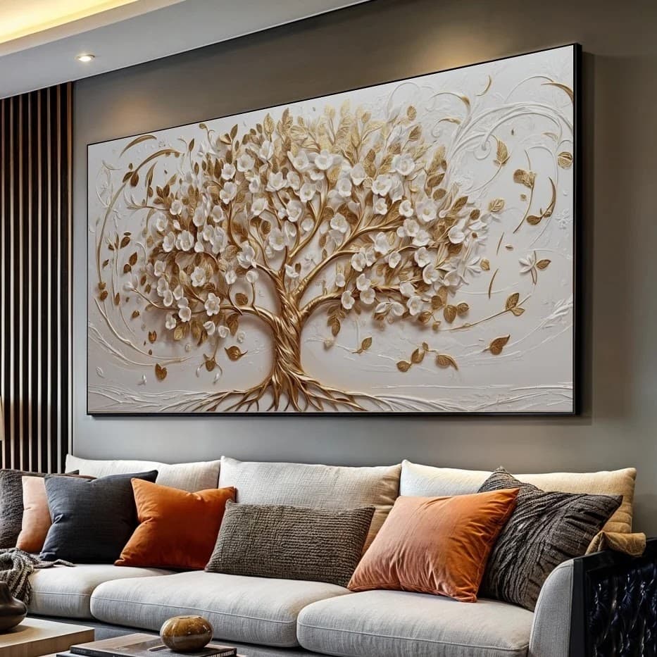 Quadro Folhas Eternas Caindo