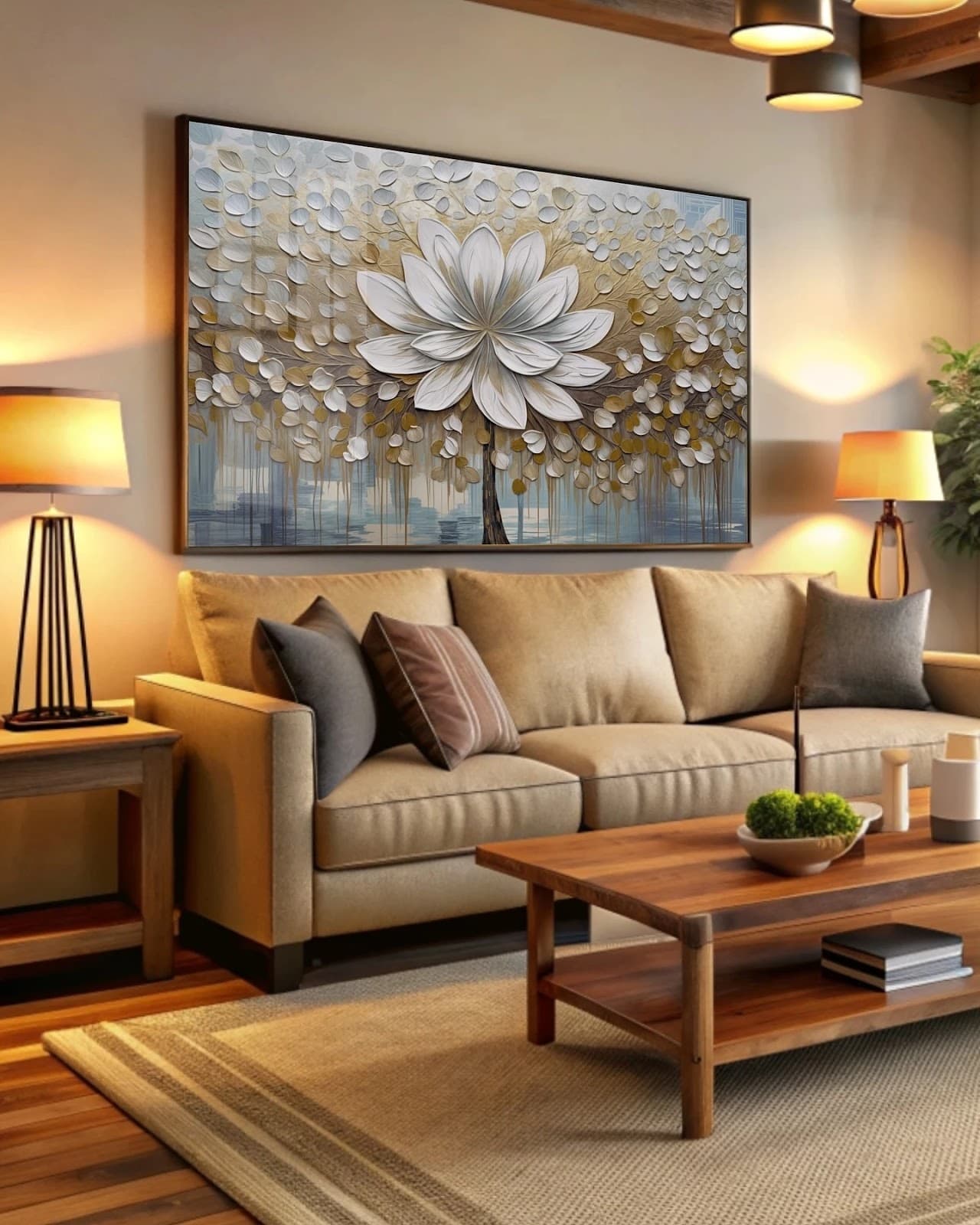 Quadro O Vento das Flores