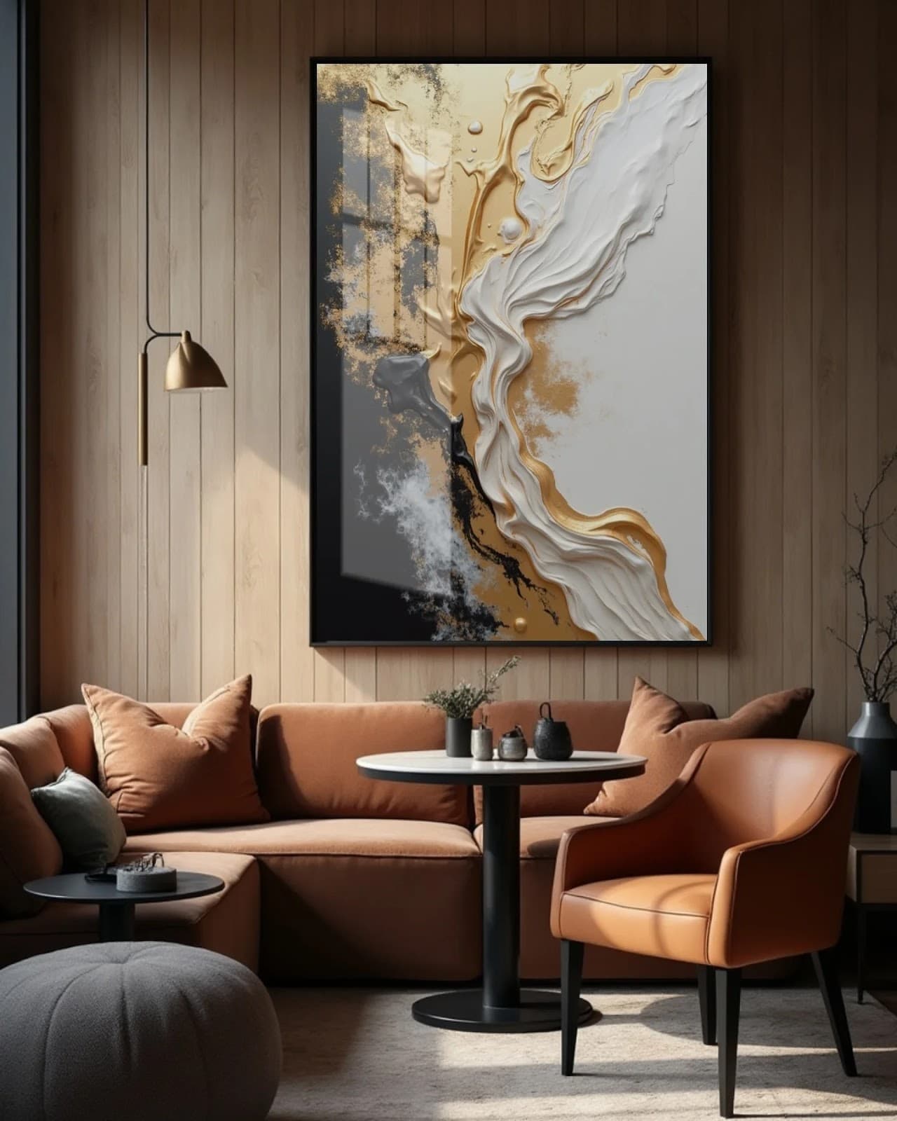 Quadro Fluxo Abstrato