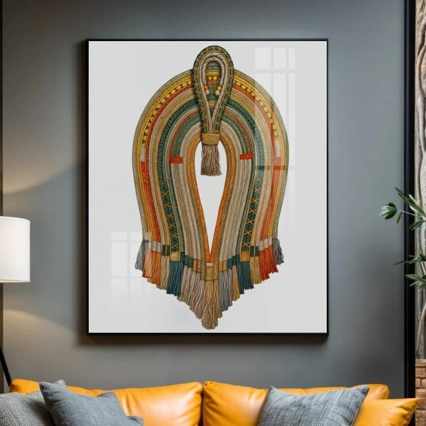 Quadro Tramas Coloridas Espirituais