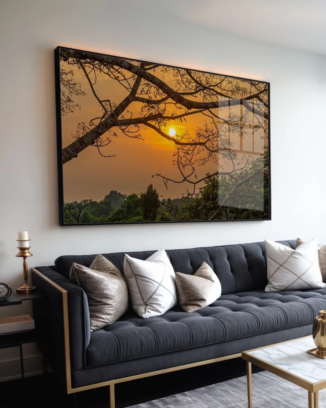 Quadro Quando o Sol se Despede