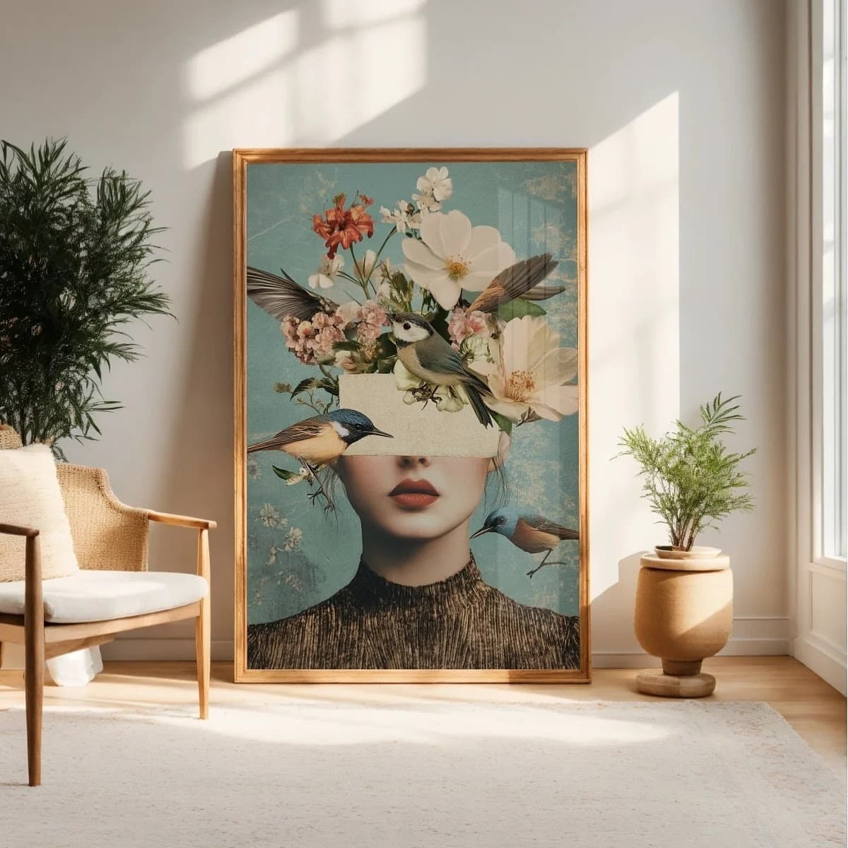 Quadro Metamorfose Floral