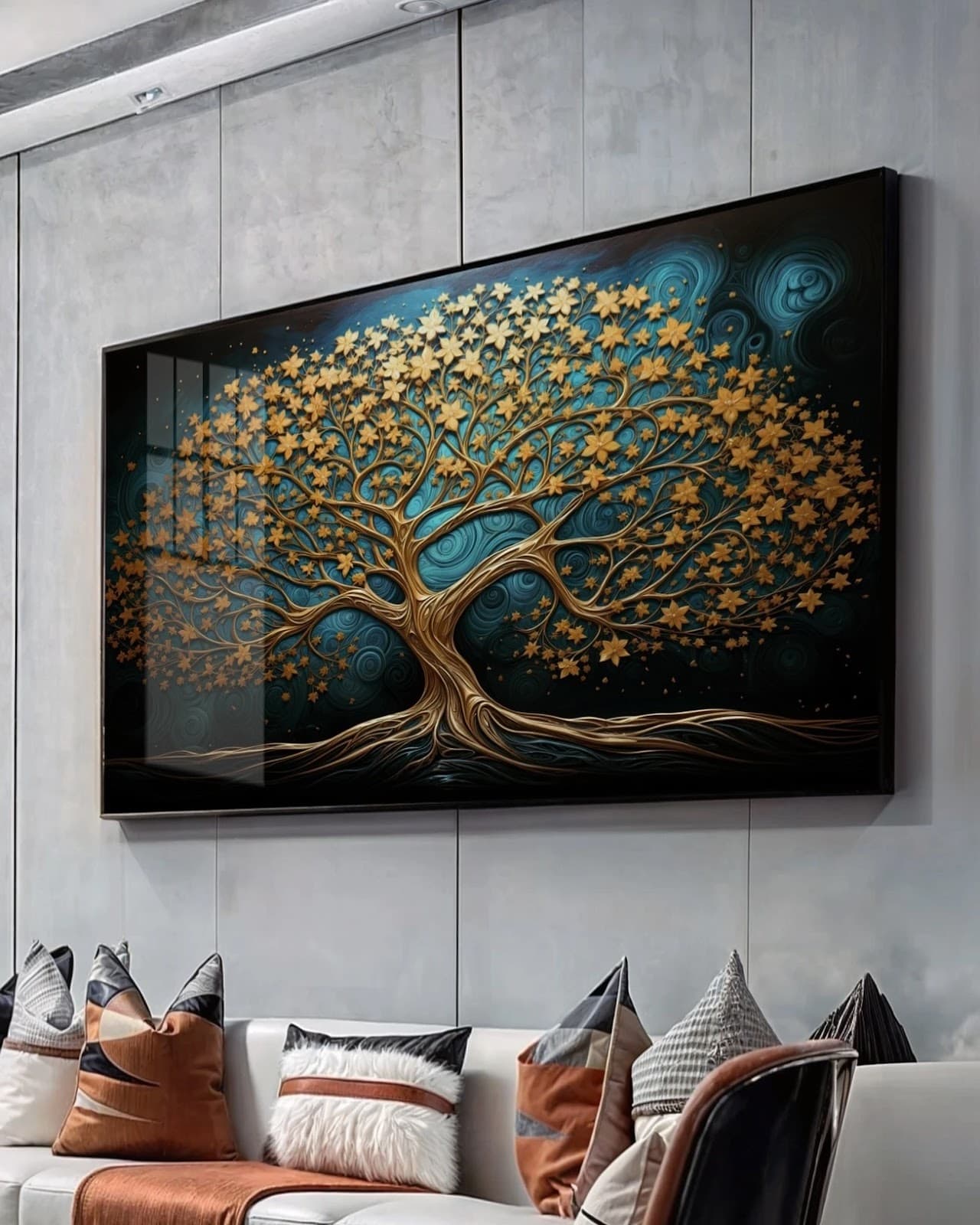 Quadro Enraizada no Universo