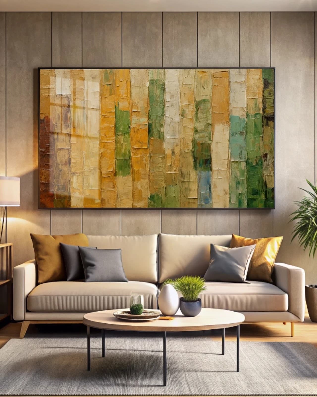 Quadro Ouro Fluido