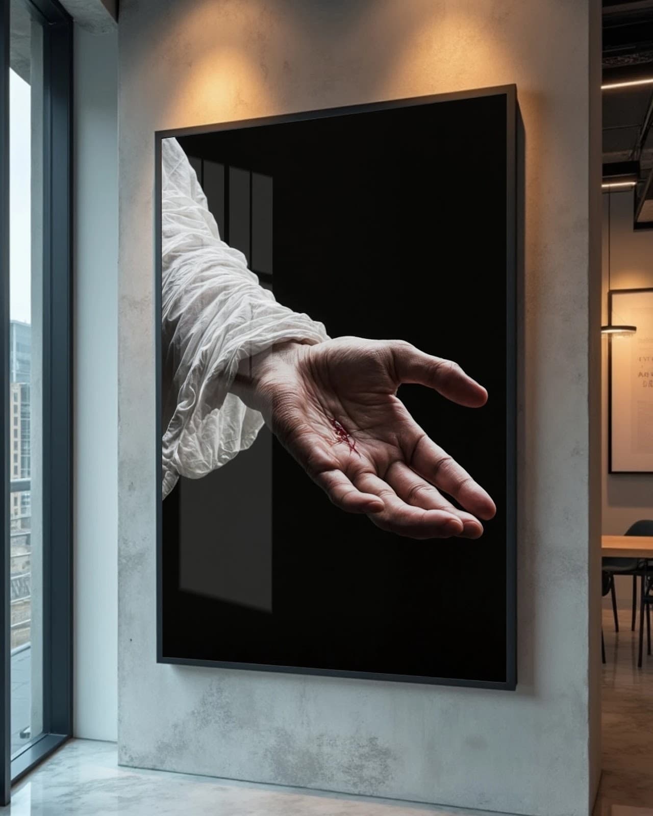 Quadro O Sacrifício que Salva