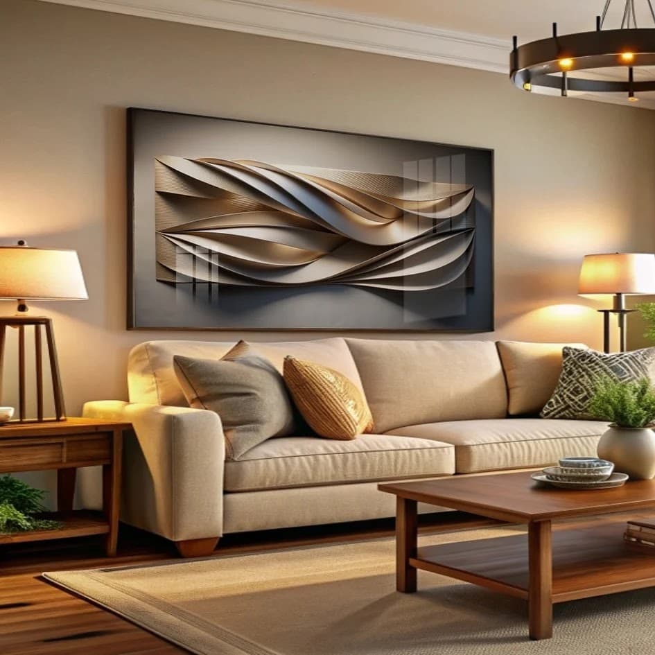 Quadro Movimento Etéreo