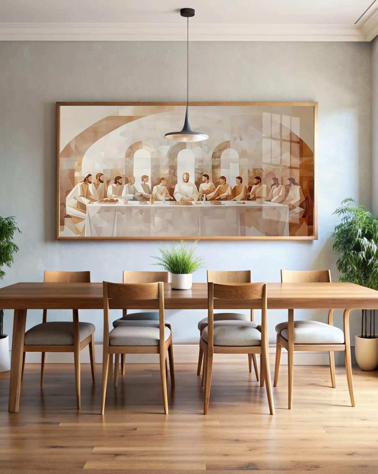 Quadro Última Ceia Sagrada