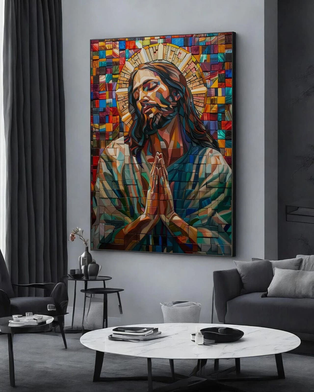Quadro Fé e Devoção