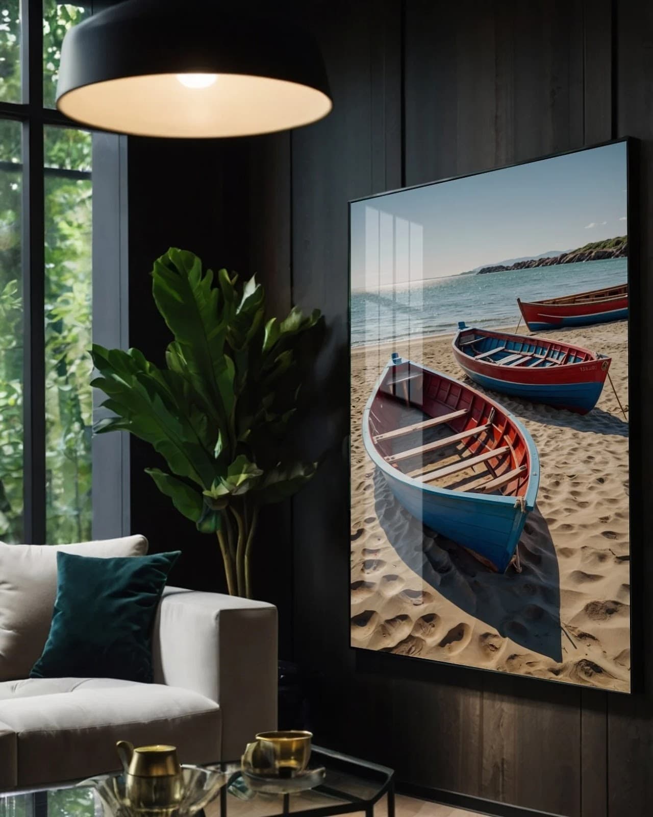 Quadro Barcos do Destino