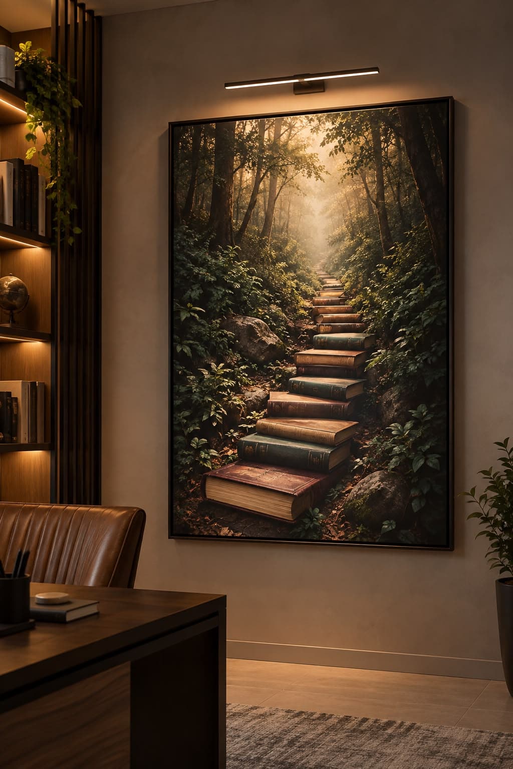 Quadro Decorativo Caminhos do Saber