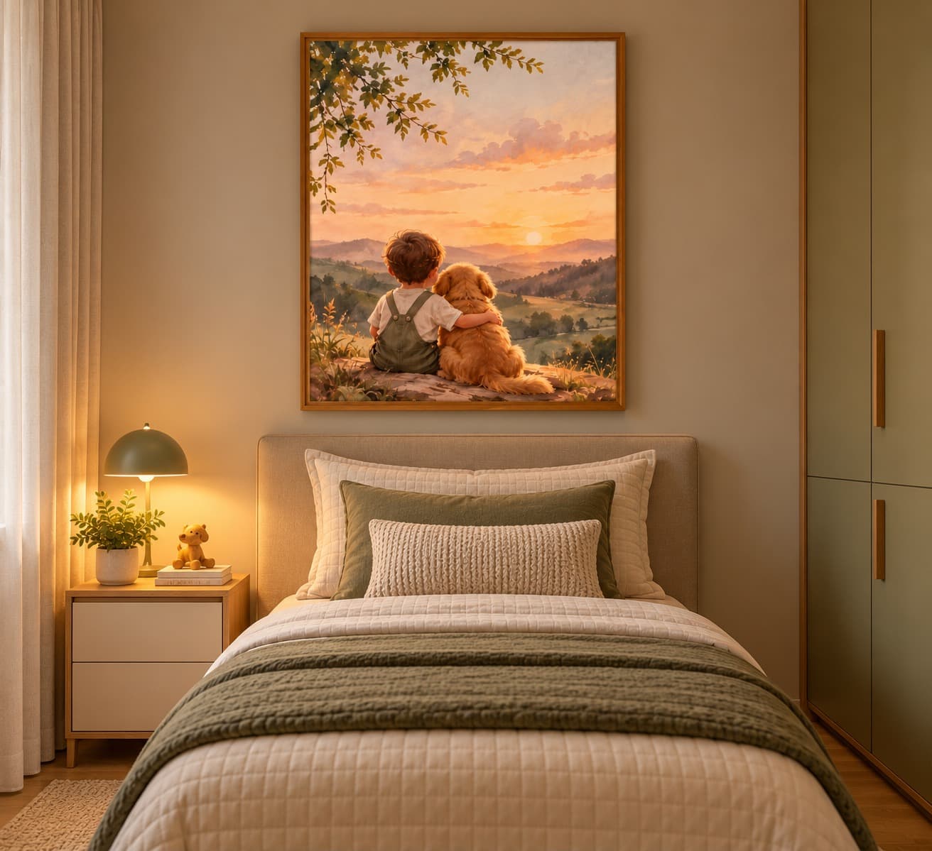Quadro Decorativo Laços de Amizade