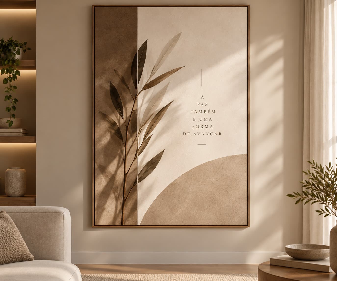 Quadro Decorativo Paz